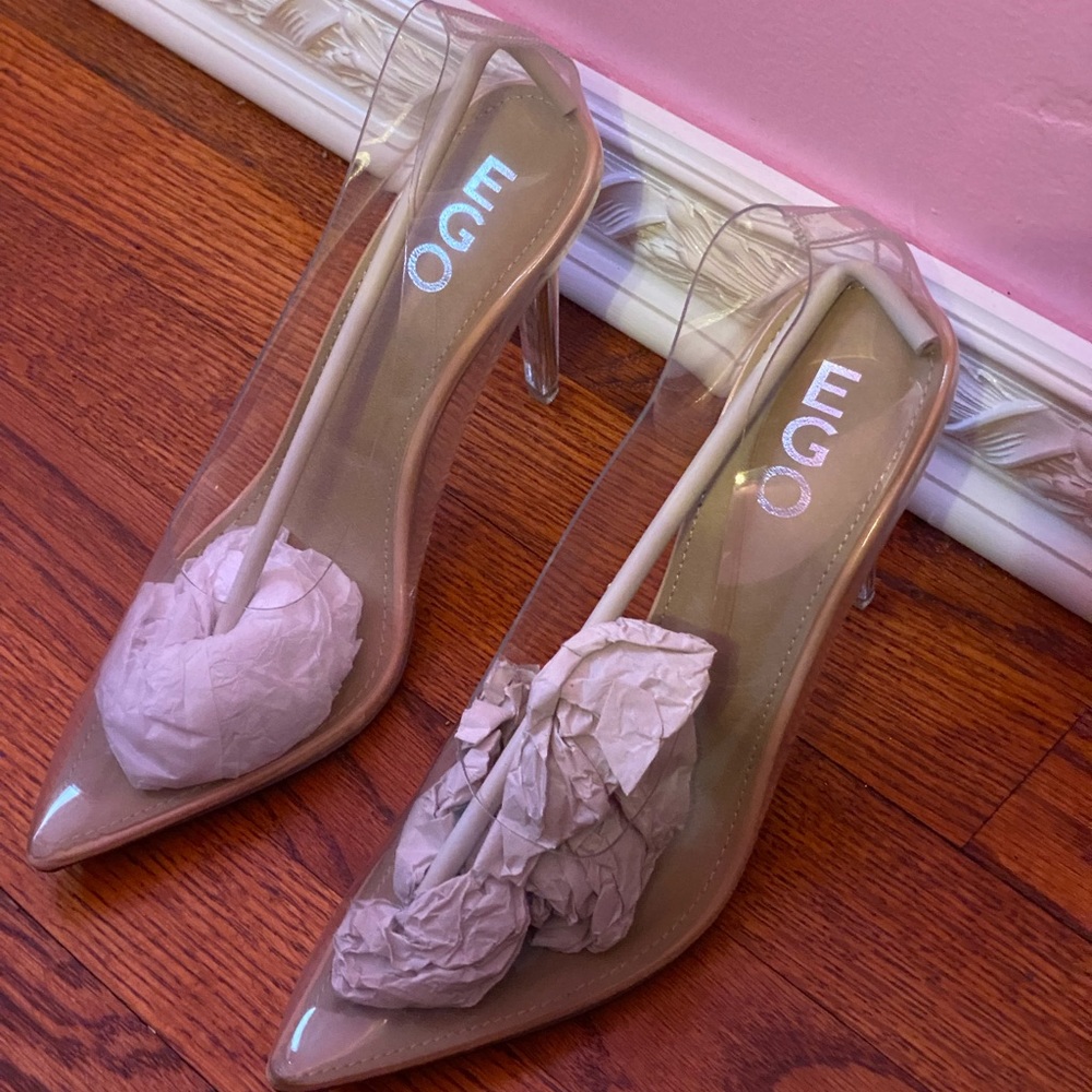 Clear Heels - image 1